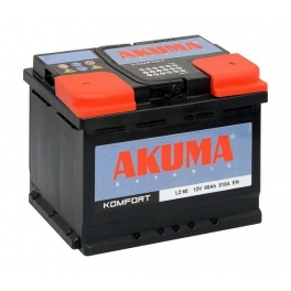 Autobaterie AKUMA 12V 60 Ah 510A Komfort