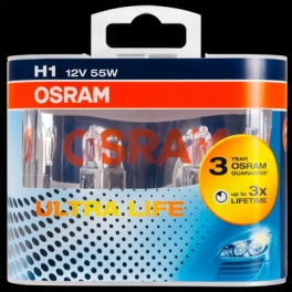 OSRAM H1 12V UltraLife/64150ULT-HCBOX