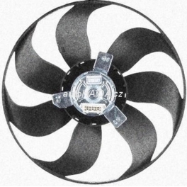 Ventilátor bez krytu/podpěry VW Passat B3, B4, B5