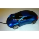 Myš ve tvaru auta Porsche optická USB svítící modrá