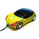 USB myš auto k PC optická tuning svítící žluto zelená