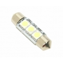 árovka 3 SMD LED 12V suf. SV8.5 s rezistorem CAN-BUS ready bílá