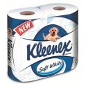 KLEENEX Toaletní papír bílý 2vrstv. 4 ks