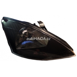 Hlavní černý DJAUTO reflektor Ford Focus 98-01 - pravý