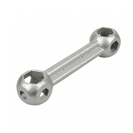 FISCHER Multifunkční klíč - pro 10 různých velkostí (6-15 mm)